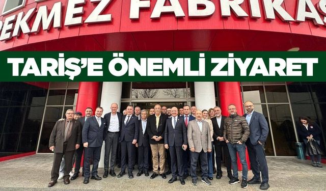 TARİŞ'e Anadolu Grubu'ndan stratejik ziyaret