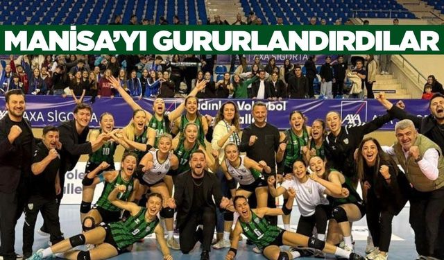 Akhisar Kadın Voleybol Takımı'ndan büyük başarı
