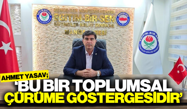 Başkan Yasav’dan Sert Açıklama: "Eğitimciye Şiddet Bir İç Güvenlik Sorunudur"