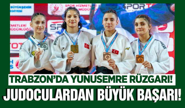 Yunusemreli judocular şampiyonaya damga vurdu