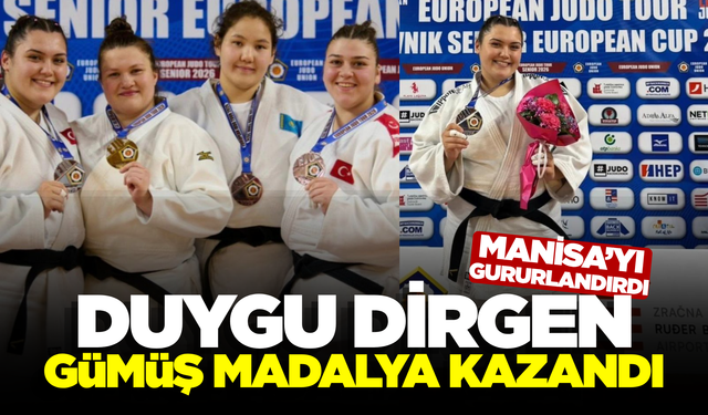 Manisalı Dirgen, Hırvatistan'dan madalya ile dönüyor