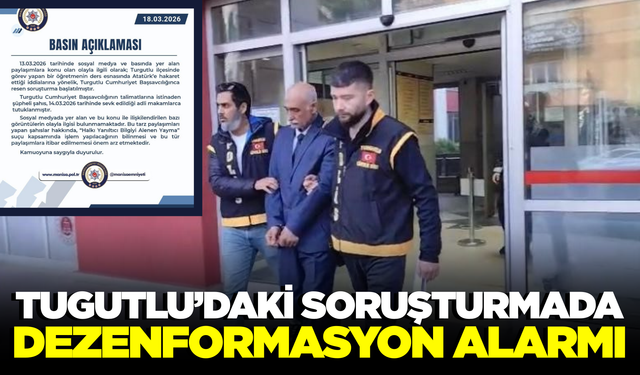 Manisa Emniyeti'nden 'Asılsız Paylaşım' Uyarısı