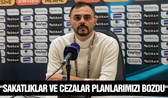 Manisa FK Teknik Direktörü Ahmet Pektaş: "Milli takım arasını iyi değerlendirmek istiyoruz"