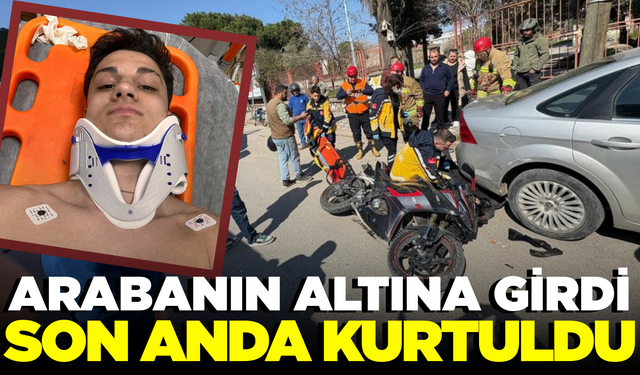 Manisa'daki Feci Kazada Mucize Kurtuluş