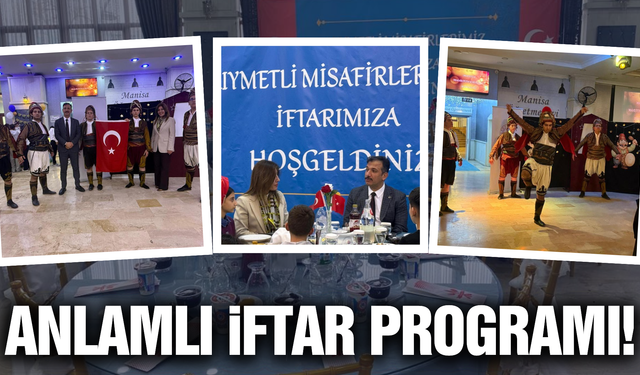 Manisa’da Ramazan sofrasında gönüller birleşti