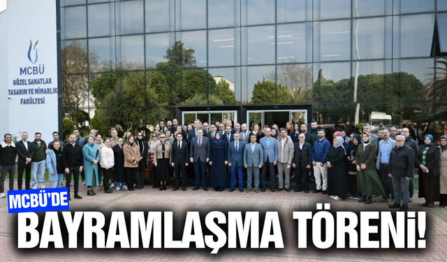 MCBÜ’de geleneksel bayramlaşma töreni!