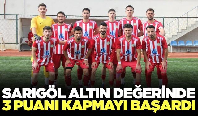 Sarıgöl Gençlerbirliği hayata tutundu