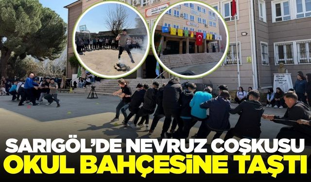 Sarıgöl'de coşkulu Nevruz kutlaması