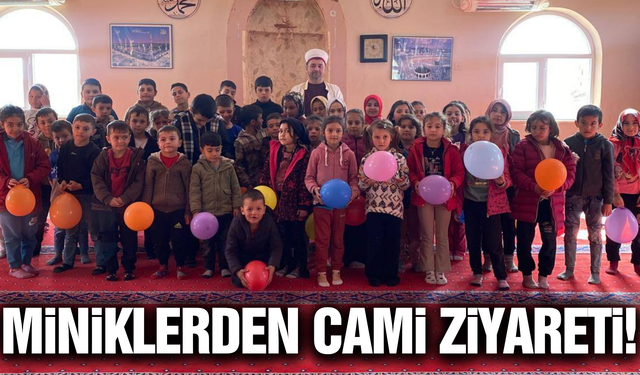 Sarıgöl'de Minikler Camide Buluştu!