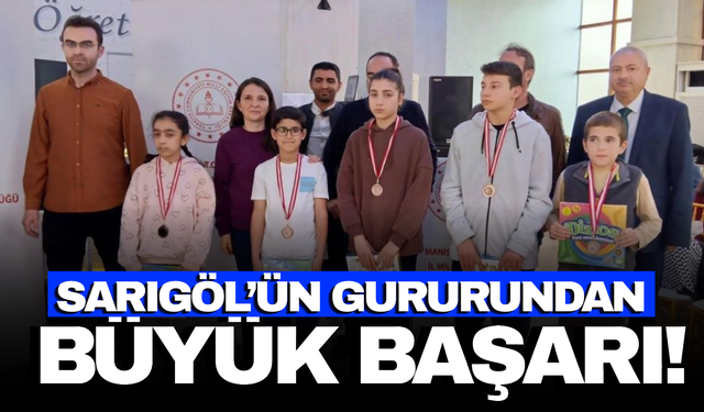 Akıl ve zeka oyunlarında Sarıgöl rüzgarı!