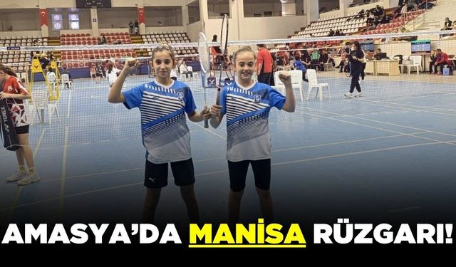 Manisa'nın gururları Türkiye üçüncüsü oldu