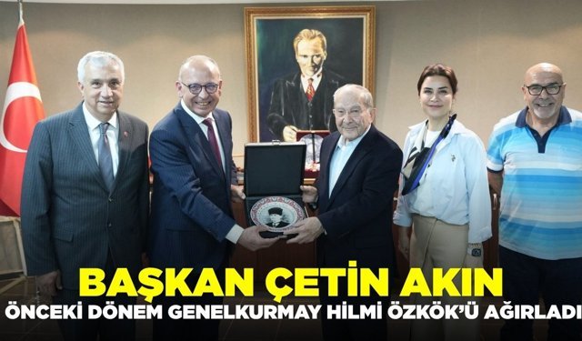 Turgutlu’da Anlamlı Buluşma: Başkan Çetin Akın, Hilmi Özkök’ü Ağırladı