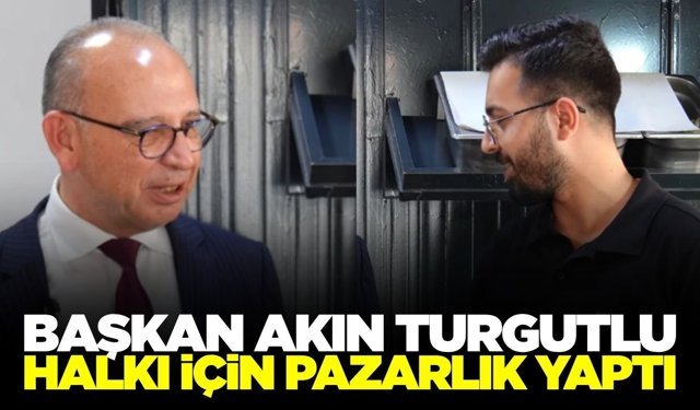 Başkan Akın’dan 1 Mayıs’a özel “kumru pazarlığı”
