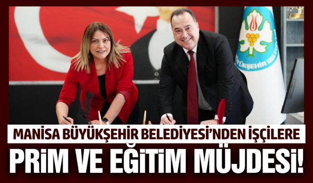 Başkan Dutlulu'dan işçilere prim ve eğitim müjdesi