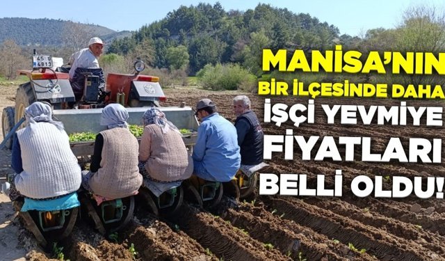 Tarım işçisi yevmiyesi belli oldu!