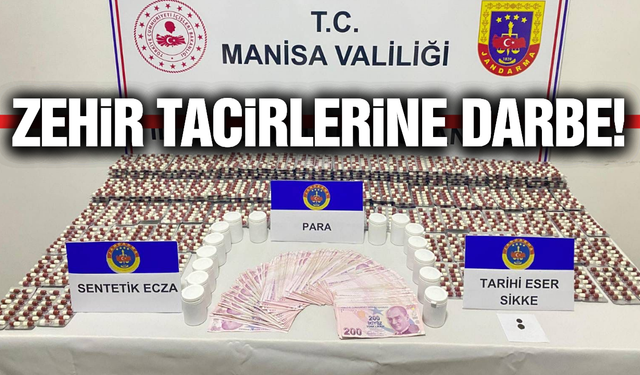 Kırkağaç’ta Uyuşturucu ve Tarihi Eser Operasyonu: 2 Gözaltı!