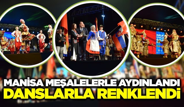 Manisa'da Fener Alayı ve Halk Dansları İle Görkemli Gece!