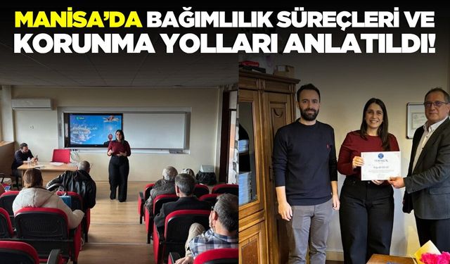 Manisa'da veli ve öğretmenlere yönelik bilgilendirme