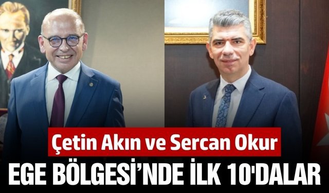 Manisalı belediye başkanları ilk 10'da