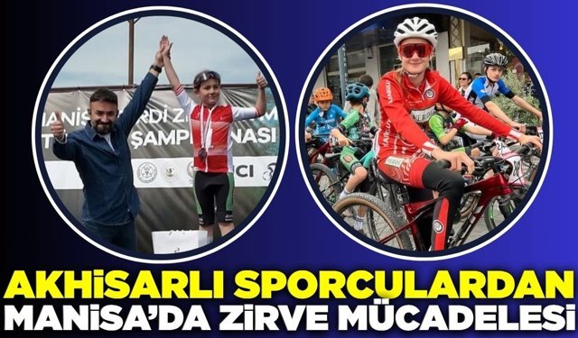 Akhisarlı pedallar Manisa’da damga vurdu