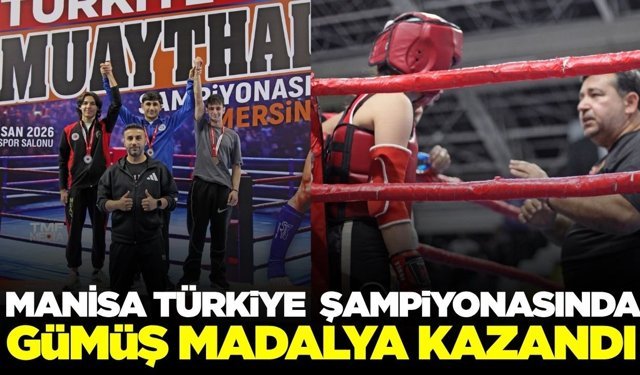 Manisalı sporcu Ömer Faruk Öksüz Türkiye ikincisi oldu