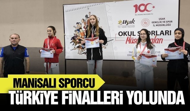 Manisa’nın gururu Türkiye finallerine yükseldi
