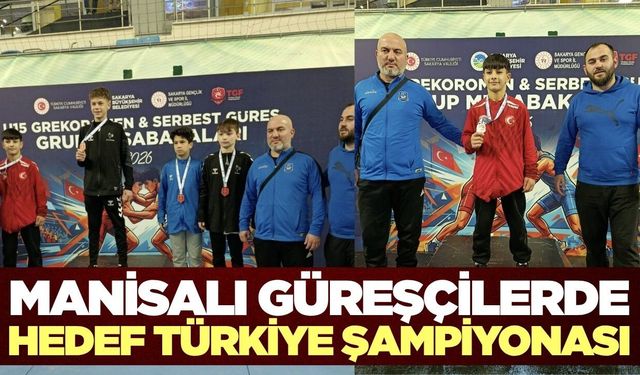 Manisa'nın güreşçileri Türkiye finallerine damga vurmaya hazırlanıyor