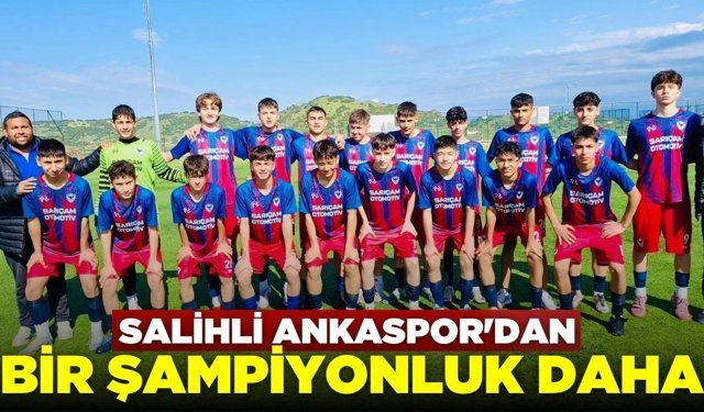 Salihli Anka Spor, bir başarıya daha imza attı