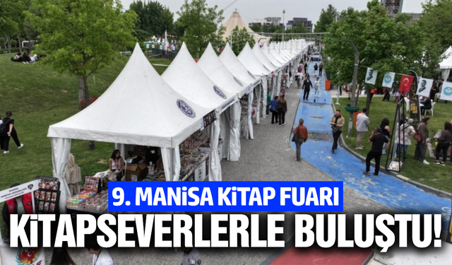 9. Manisa Kitap Fuarı kapılarını açtı!