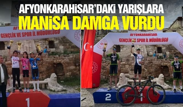 Manisalı sporcular Afyonkarahisar’dan derecelerle döndü