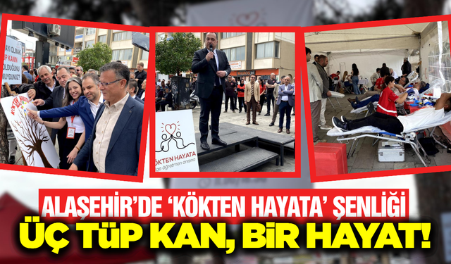 Alaşehir'de Kök Hücre Bağışı Farkındalığı