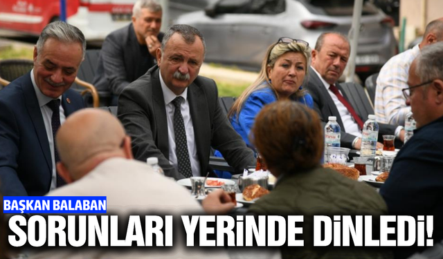 Yunusemre'de mahallenin sorunları masaya yatırıldı