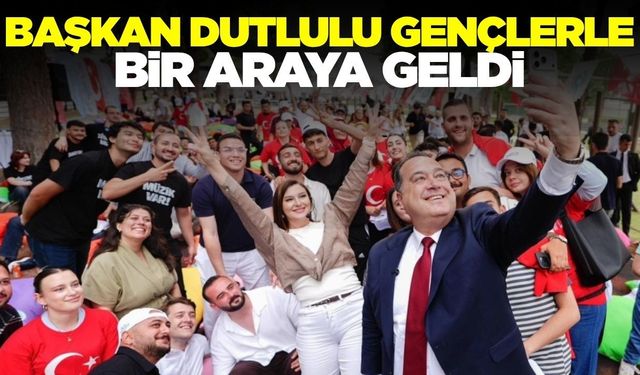 Başkan Dutlulu gençlerle buluştu: “Manisa’yı Gençlerin Şehri Yapacağız”