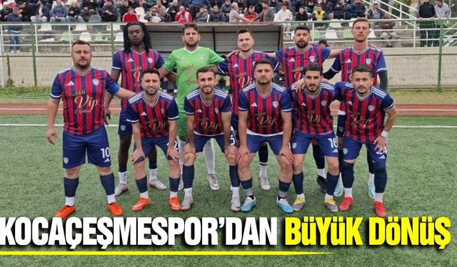 Salihli’de şampiyonluk sevinci: Kocaçeşmespor 1. Amatör küme’ye yükseldi
