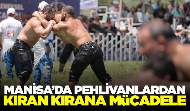 Çağlak Yağlı Güreşleri’nde er meydanı nefes kesti