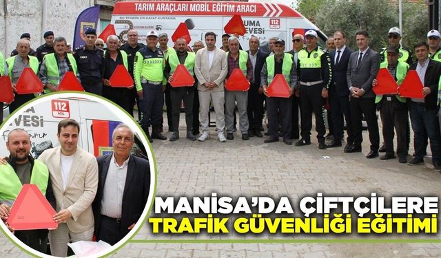 Manisa'da hem teorik hem de uygulamalı trafik eğitimi