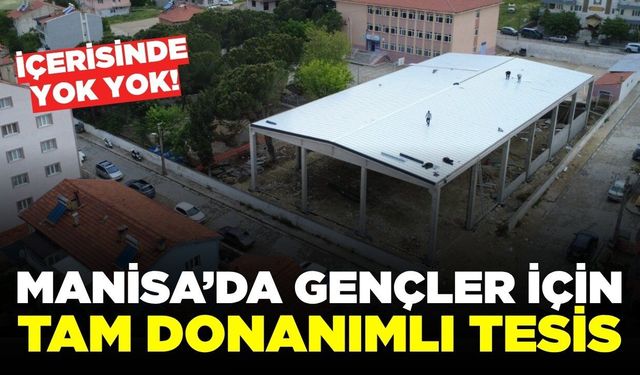 Manisa'da çalışmalar sürüyor: Erkan Kara'dan spor salonu müjdesi!