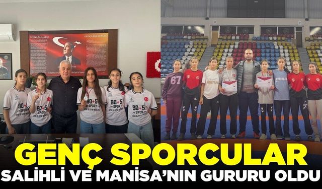 Salihli’nin yıldızları Bolu’dan madalyalarla döndü