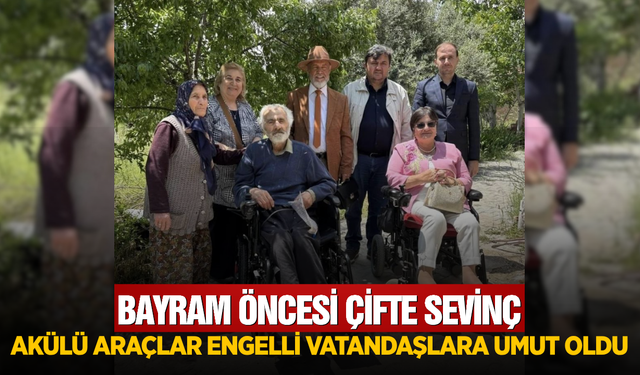 Merhume Eşinin Anısına Bağışladı, 5 Engelli Vatandaşın Dünyası Değişti
