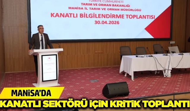 Manisa’da Kanatlı Sektörüne Biyogüvenlik Eğitimi