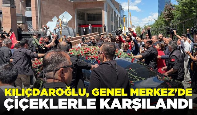 Kılıçdaroğlu, genel merkezde göreve başladı