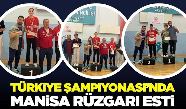 Alaşehirli bilek güreşçilerinden Türkiye Şampiyonası’nda büyük başarı