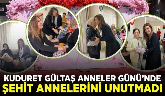 Kuduret Gültaş'tan Anneler Günü'ne özel ziyaret