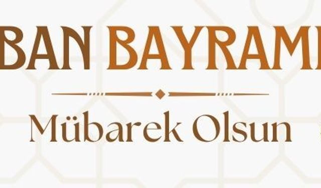 Kırkağaç Belediyesi Kurban Bayramı Kutlama Mesajı
