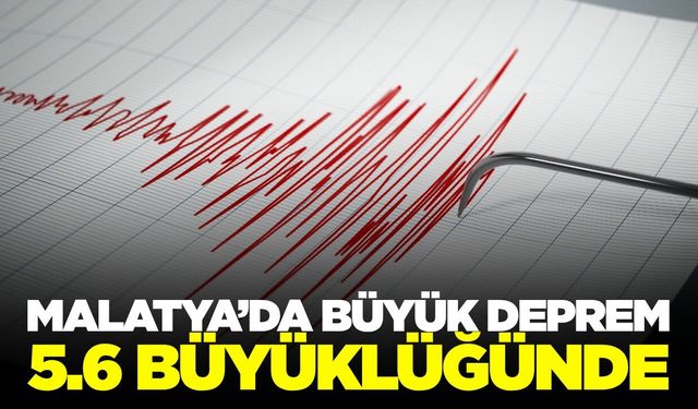 Malatya'da büyük deprem: Birçok ilde hissedildi