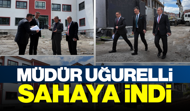 Manisa Eğitiminde Yatırım Seferberliği: Müdür Uğurelli Sahada İnceledi!