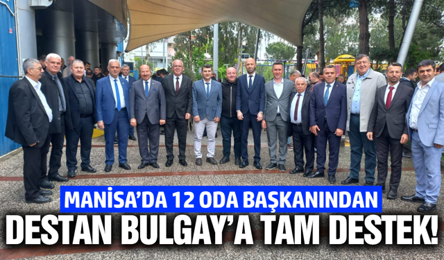 Manisa Esnaf ve Sanatkarlar Odaları Birliği'nde seçim heyecanı
