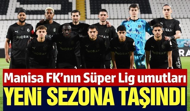 Manisa FK sezonu orta sıralarda noktaladı