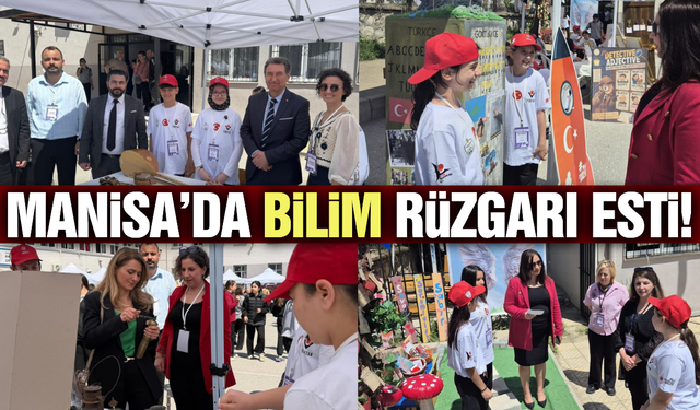 Manisa'da gençler projeleriyle tam not aldı!