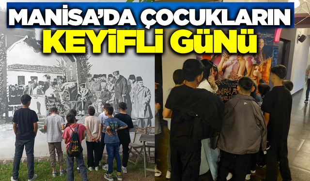 Manisa’da Çocuk Evleri Sakinlerinden Kültür ve Sanat Turu